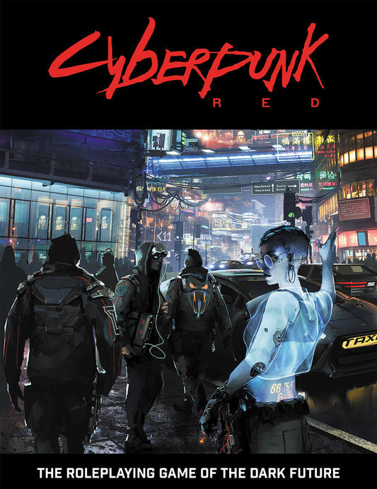 Cyberpunk Red Roleplaying Game Book