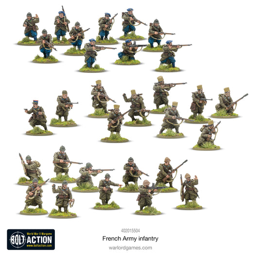 Bolt Action - French Army infantry