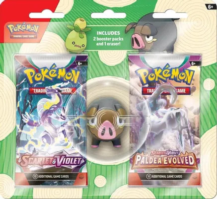 Pokemon TCG: Back to School Eraser Blister