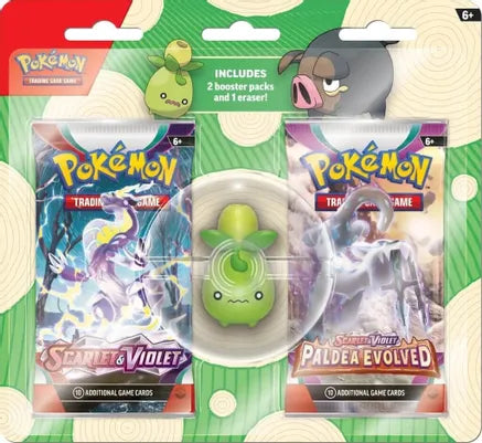 Pokemon TCG: Back to School Eraser Blister