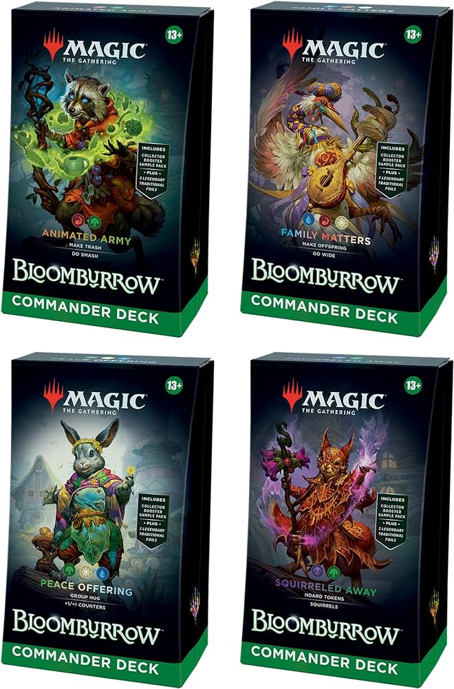 MTG - Bloomburrow - Commander Decks