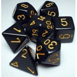 Chessex: Opaque Polyhedral Dice 7 Set