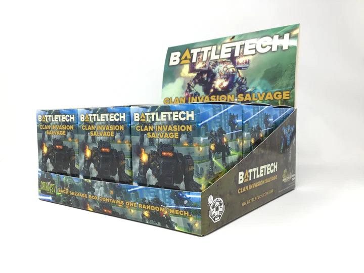 BATTLETECH: CLAN INVASION SALVAGE BOX