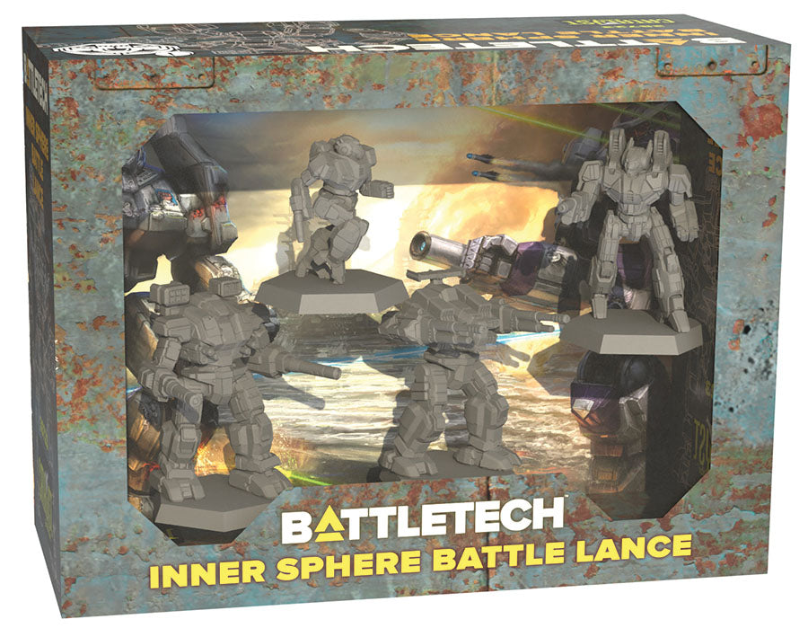 BattleTech: Miniature Force Pack - Inner Sphere Battle Lance CAT#35723