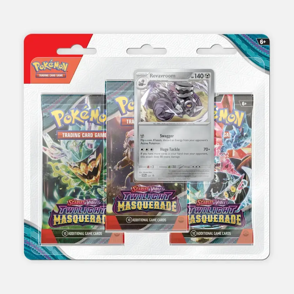 Twilight Masquerade 3 Pack Blister - SV06: Twilight Masquerade (TWM)