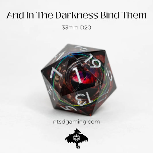 North to South Design - 33MM Sharp Edge D20