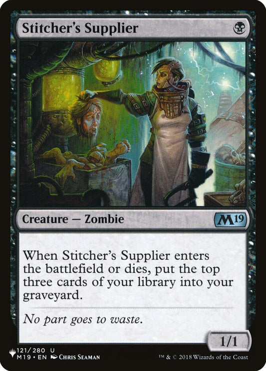 Stitcher's Supplier [The List]