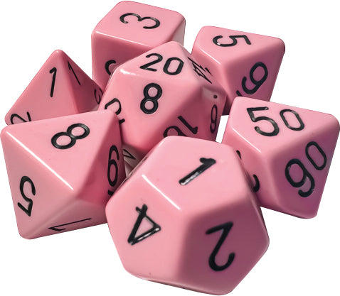 Chessex: Opaque Polyhedral Dice 7 Set