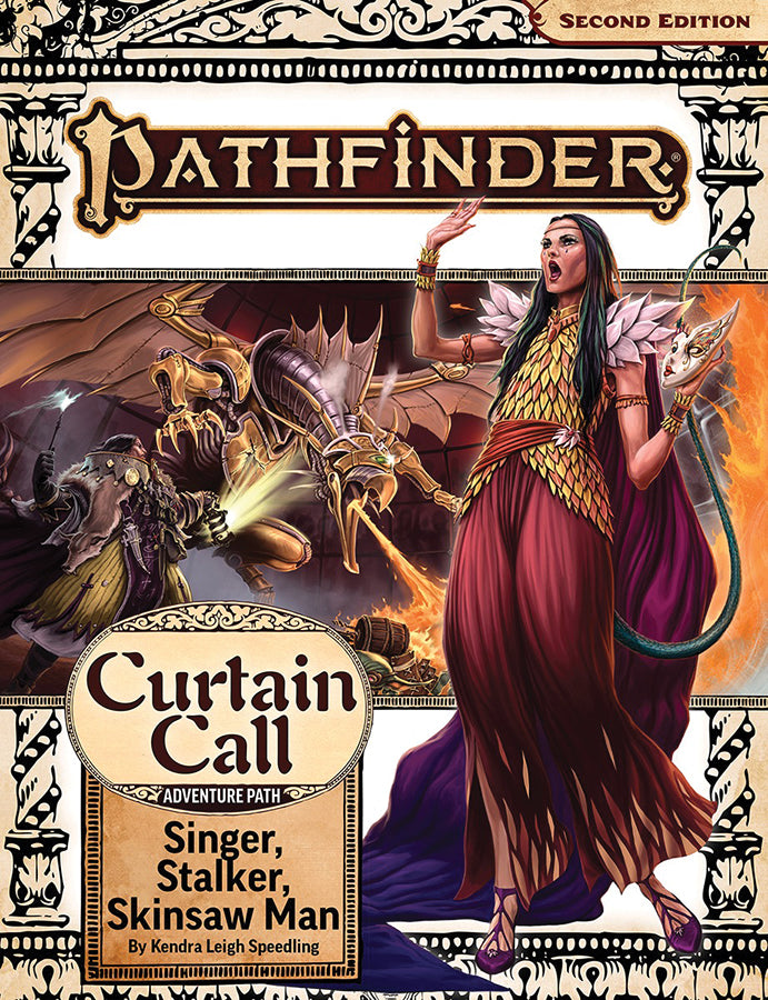 Pathfinder RPG: Adventure Path - Curtain Call Part 2 of 3 - Singer, Stalker, Skinsaw Man