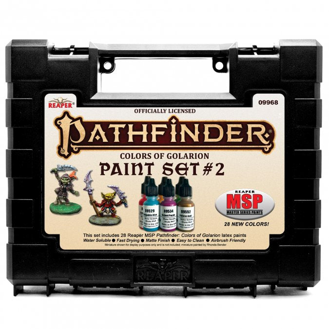 Reaper Complete Set of Pathfinder Paints - Colors of Golarion