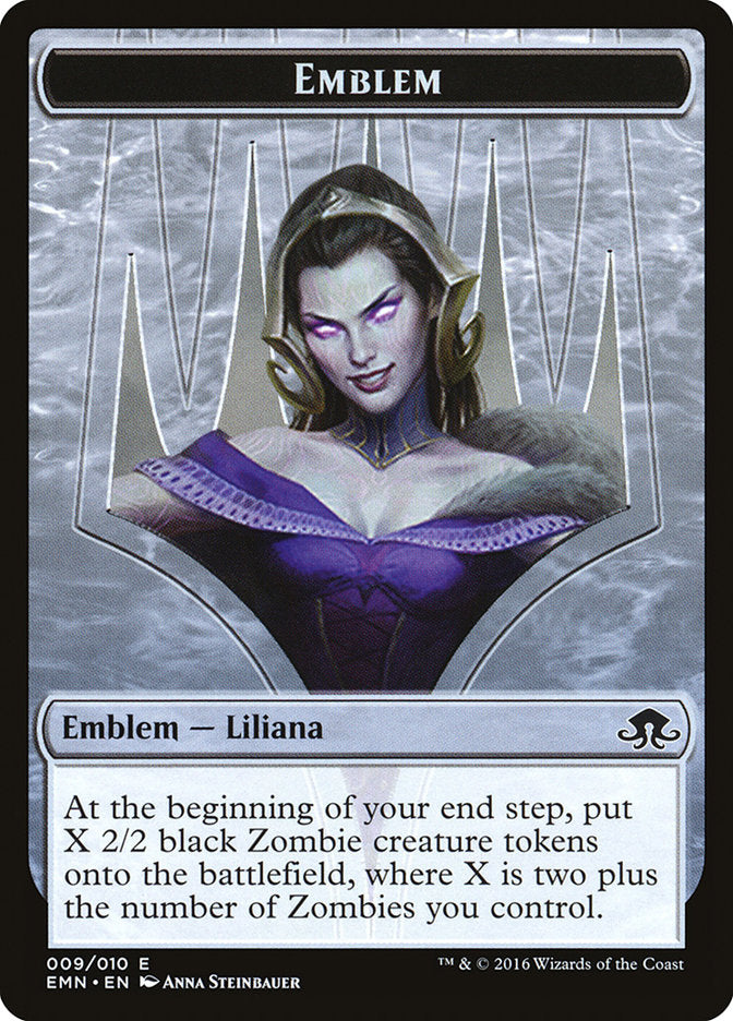 Liliana, the Last Hope Emblem [Eldritch Moon Tokens]