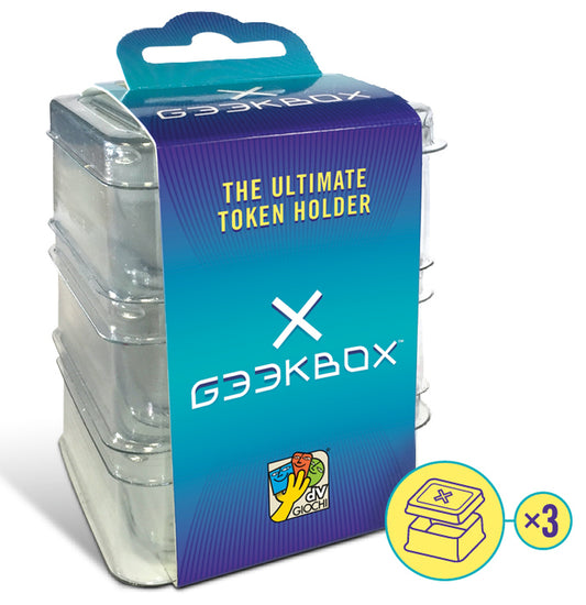 Geekbox Clear Token Storage Box 3ct
