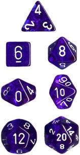 Chessex: Translucent Polyhedral Dice Set 7 Set