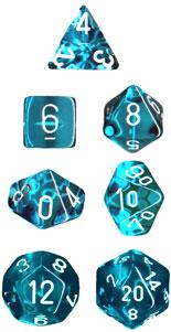 Chessex: Translucent Polyhedral Dice Set 7 Set