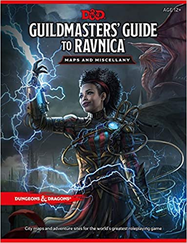 D&D Guildmasters' Guide to Ravnica Maps and Miscellany