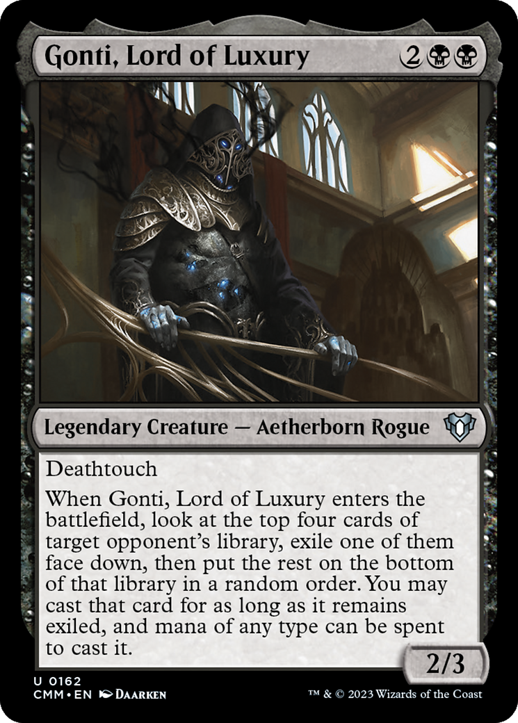 Gonti, Lord of Luxury [Commander Masters]