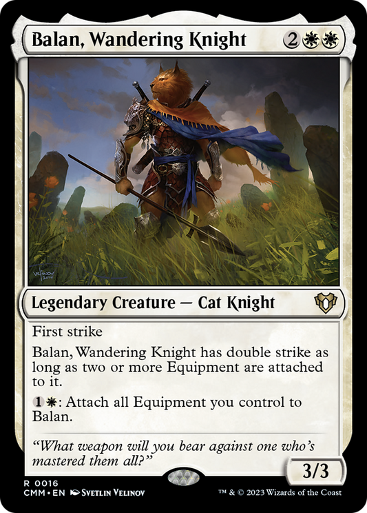 Balan, Wandering Knight [Commander Masters]