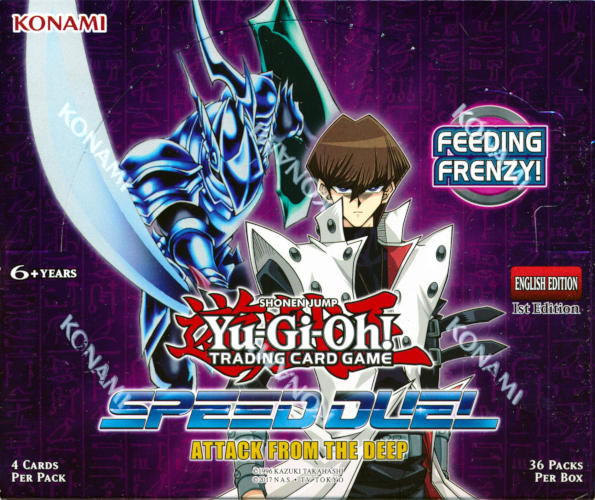 Yu-Gi-Oh Speed Duel: Attack from the Deep Booster Box
