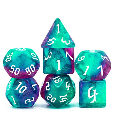 Foam Brain Games - Resin RPG Dice Sets - Multicolor