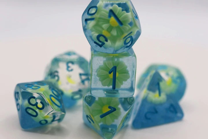 Foam Brain Games - Resin RPG Dice Sets - Multicolor