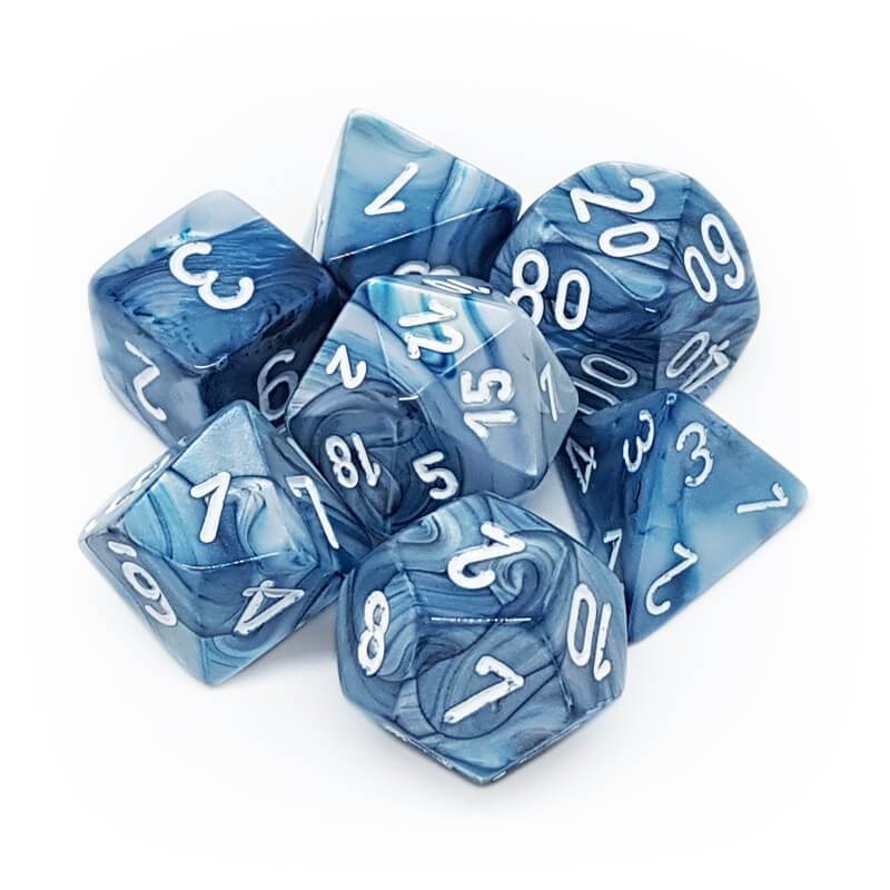 Chessex: Polyhedral Lustrous™Dice sets 7 Set