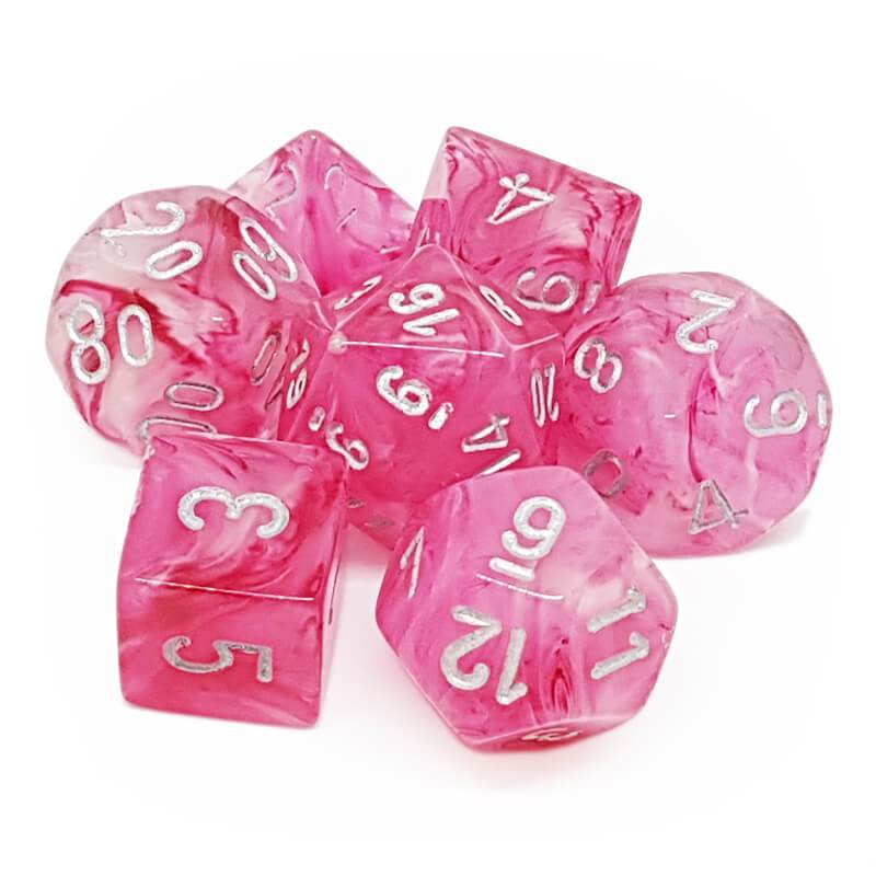 Chessex: Ghostly Glow™ Polyhedral Dice Set