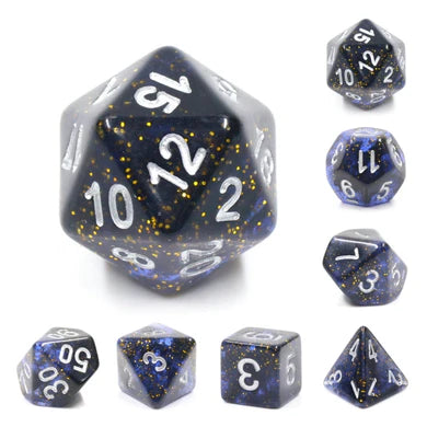 Foam Brain Games - Resin RPG Dice Sets - Multicolor