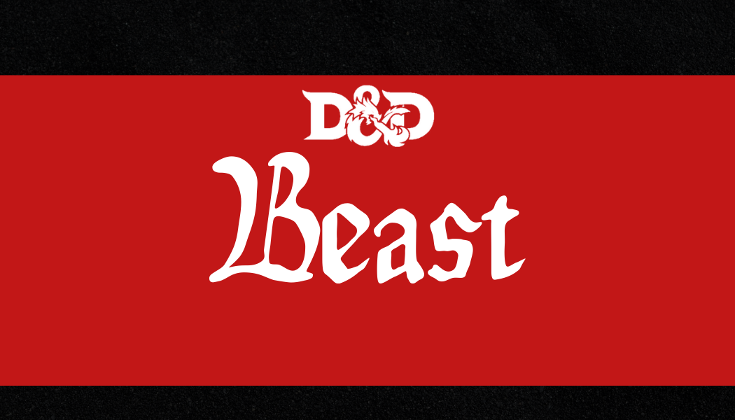 D&D Nolzur's Marvelous Miniatures: Beast