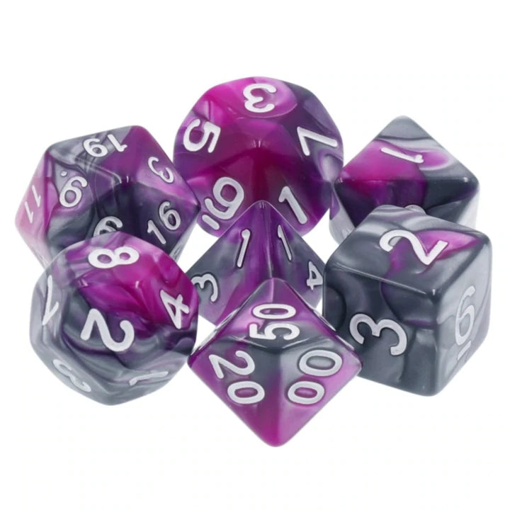 Foam Brain Games - Resin RPG Dice Sets - Multicolor