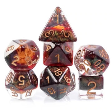 Foam Brain Games - Resin RPG Dice Sets - Multicolor