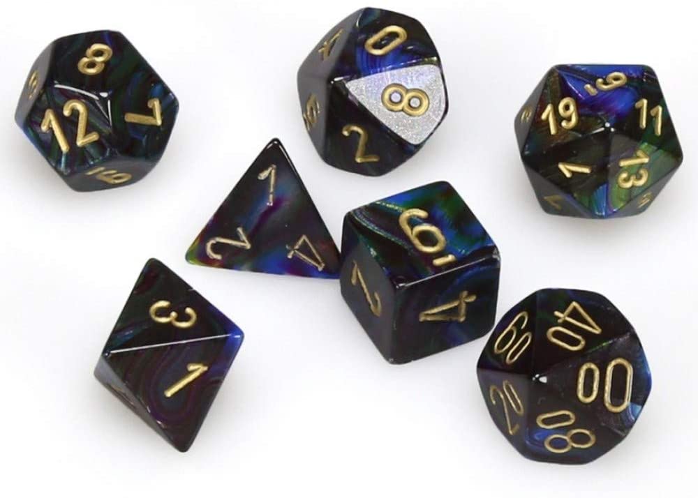 Chessex: Polyhedral Lustrous™Dice sets 7 Set