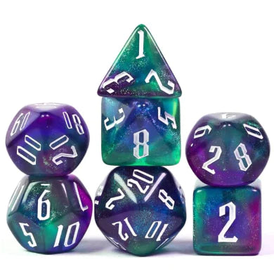 Foam Brain Games - Resin RPG Dice Sets - Multicolor