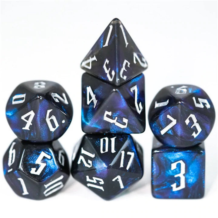 Foam Brain Games - Resin RPG Dice Sets - Multicolor