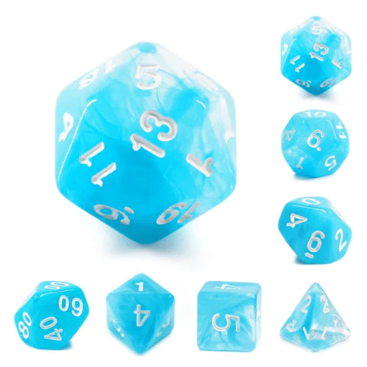 Foam Brain Games - Resin RPG Dice Sets - Multicolor