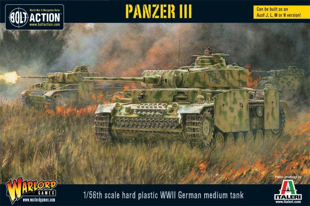 Bolt Action: World War II Wargame - German Army - Panzer III