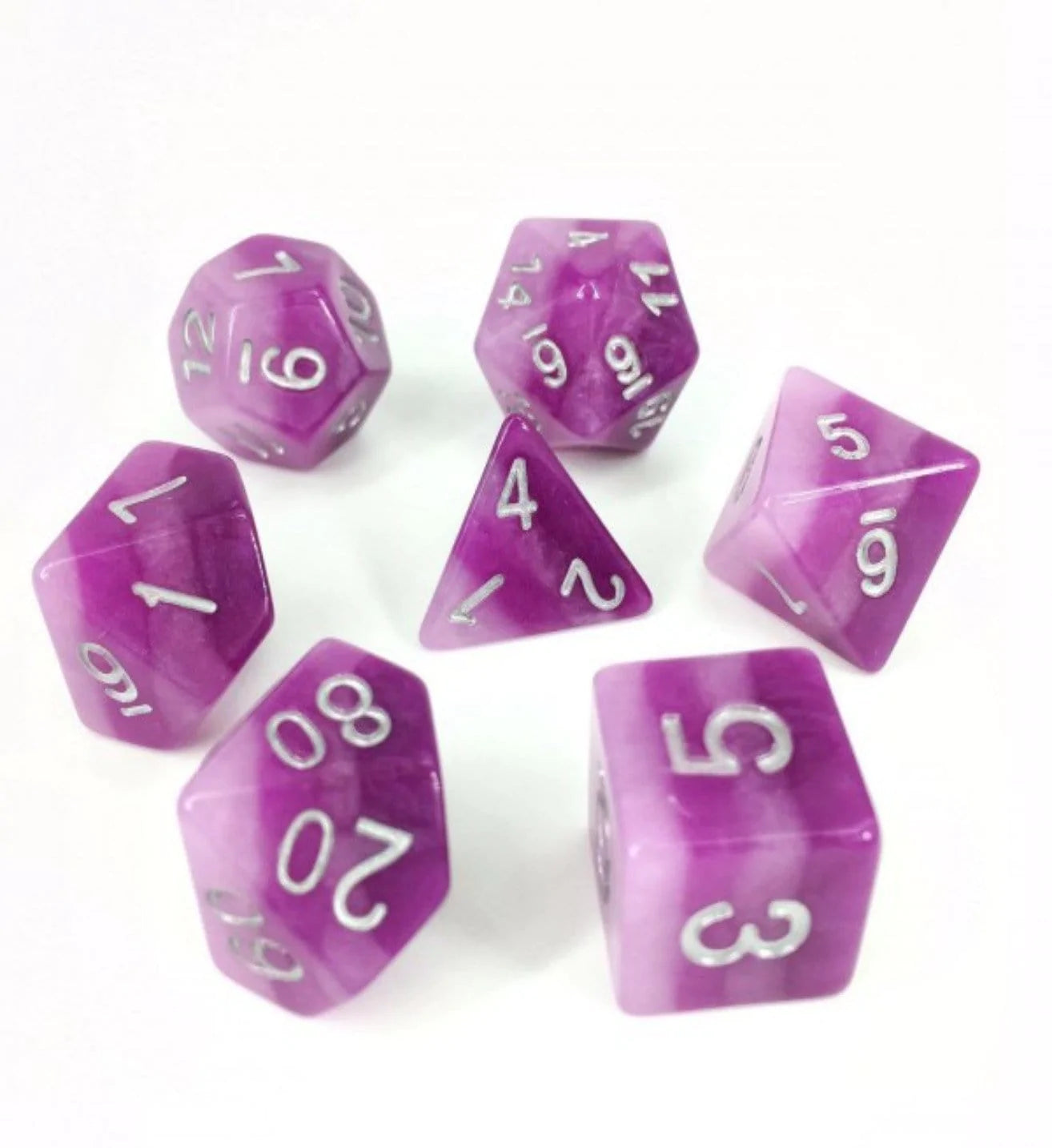 Foam Brain Games - Resin RPG Dice Sets - Multicolor