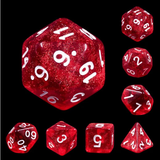 Foam Brain Games - Resin RPG Dice Sets - Multicolor