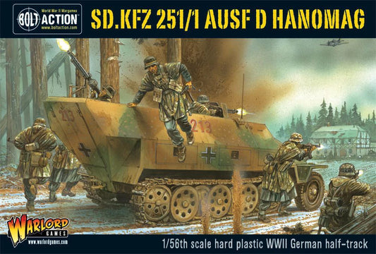 Bolt Action: World War II Wargame - German Army - Sd.Kfz 251/1 Ausf D Hanomag