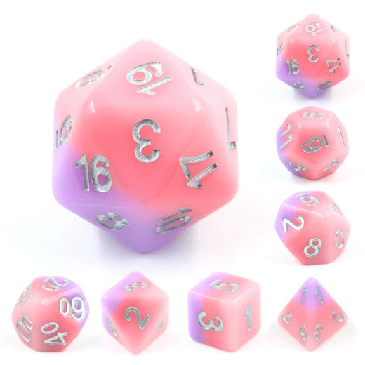 Foam Brain Games - Resin RPG Dice Sets - Multicolor