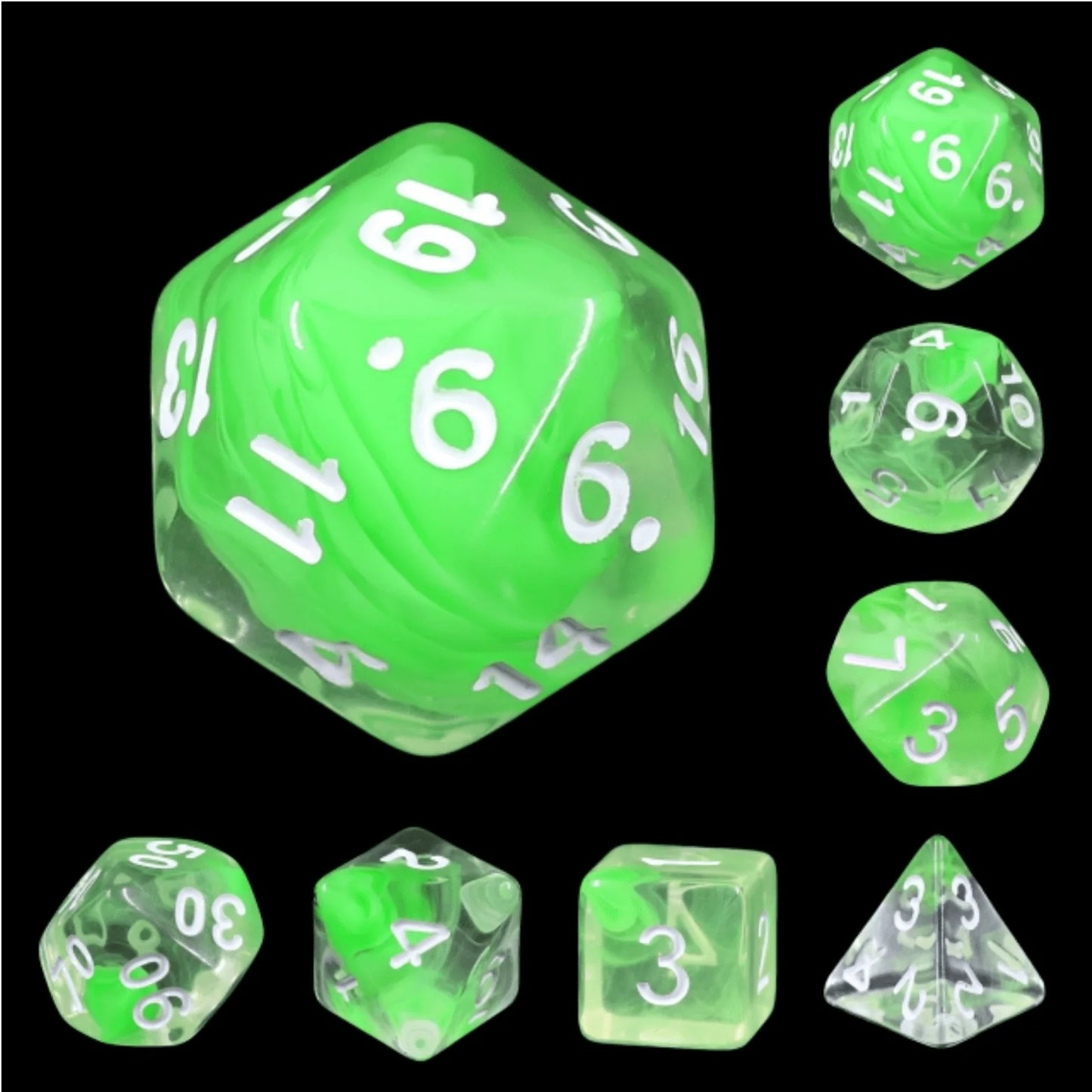 Foam Brain Games - Resin RPG Dice Sets - Figures