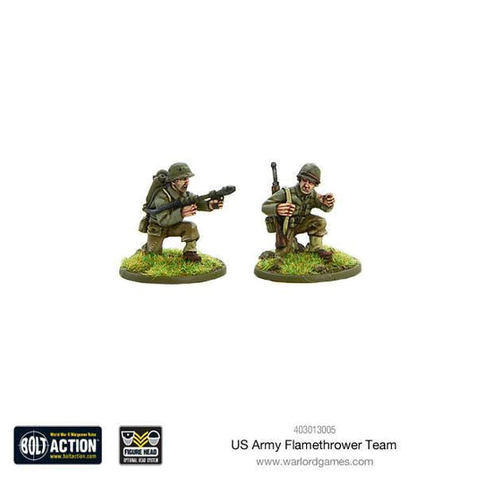 Bolt Action: World War II Wargame - US Army - Flamethrower Team