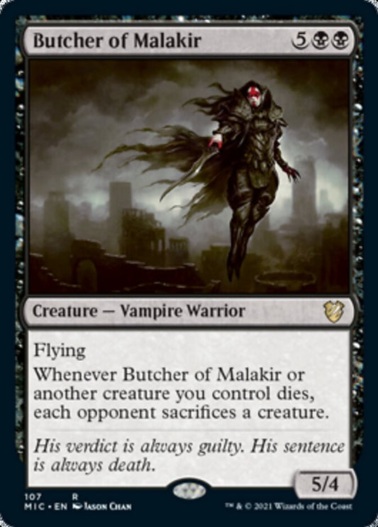 Butcher of Malakir [Innistrad: Midnight Hunt Commander]
