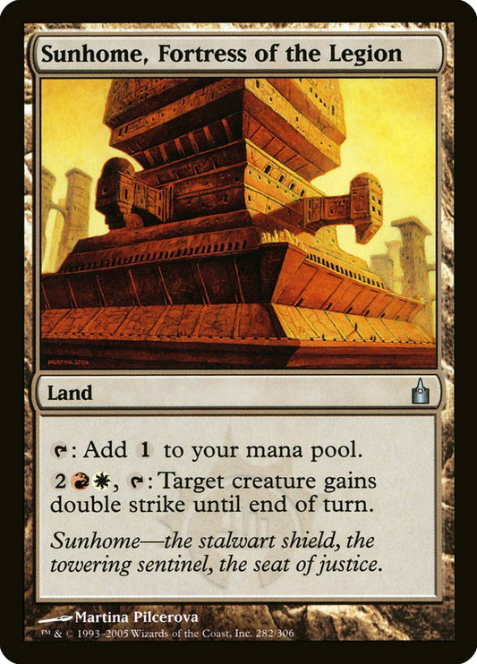 Sunhome, Fortress of the Legion [Ravnica: City of Guilds]