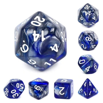 Foam Brain Games - Resin RPG Dice Sets - Multicolor