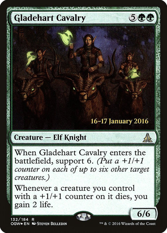 Gladehart Cavalry [Oath of the Gatewatch Prerelease Promos]
