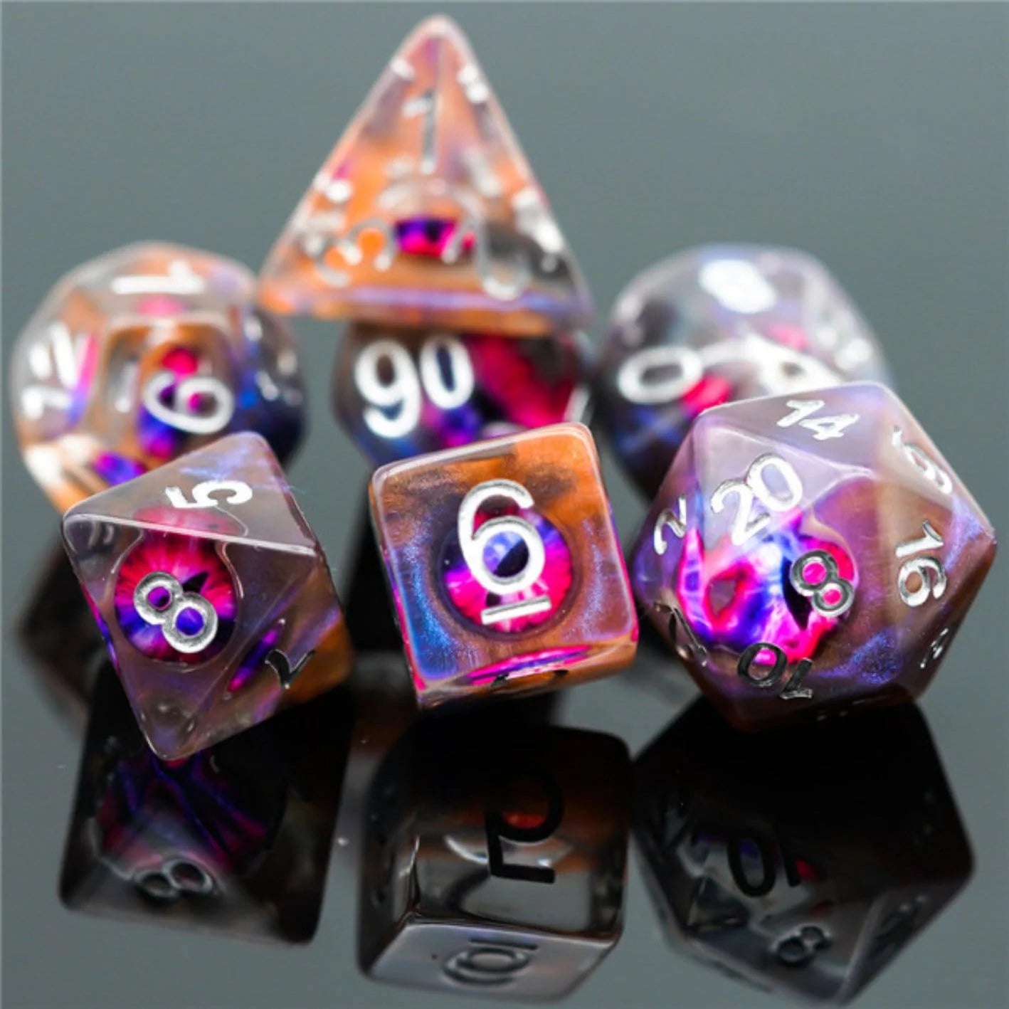 Foam Brain Games - Resin RPG Dice Sets - Figures