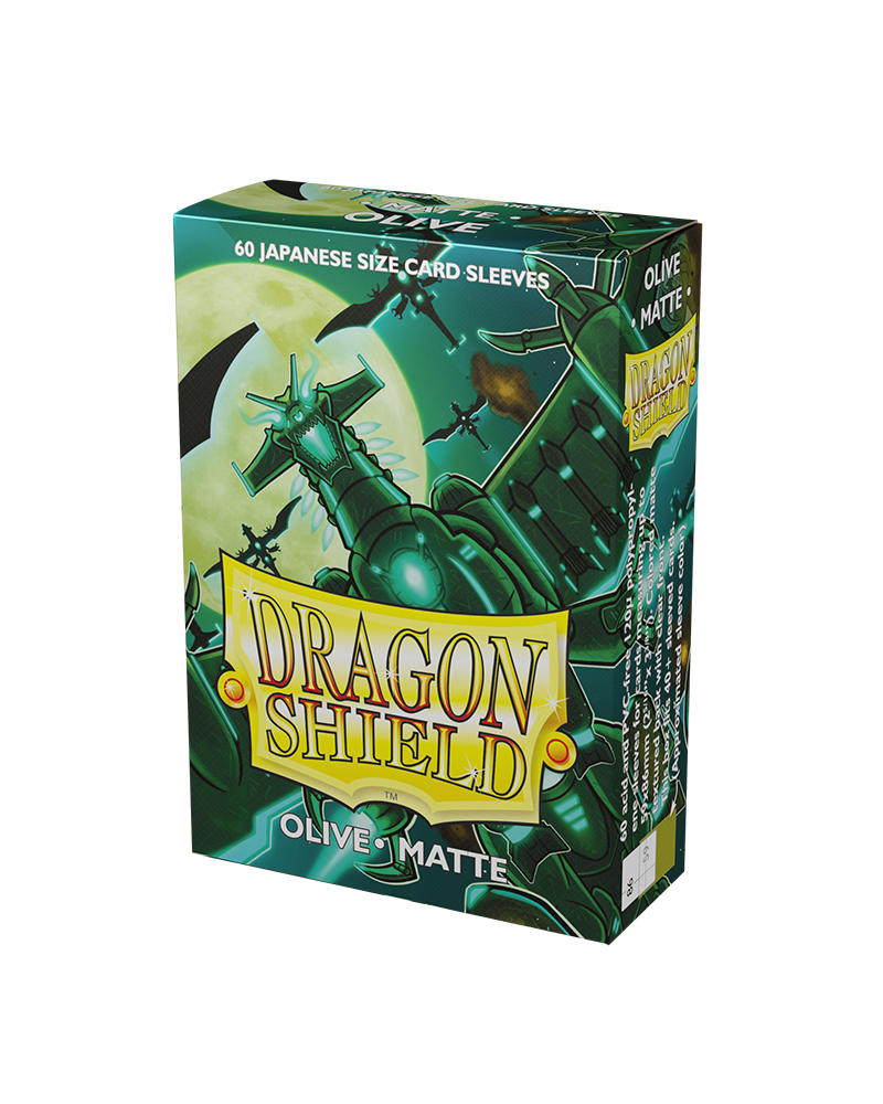 Dragon Shield - Matte Sleeve - Japanese - 60ct – Clockwork Games & Events