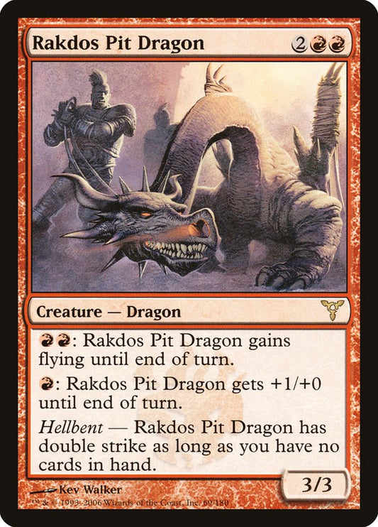 Rakdos Pit Dragon [Dissension]