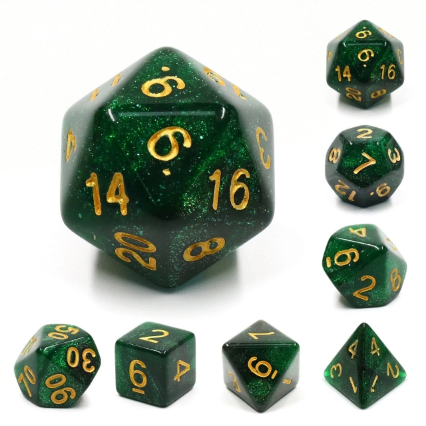 Foam Brain Games - Resin RPG Dice Sets - Multicolor