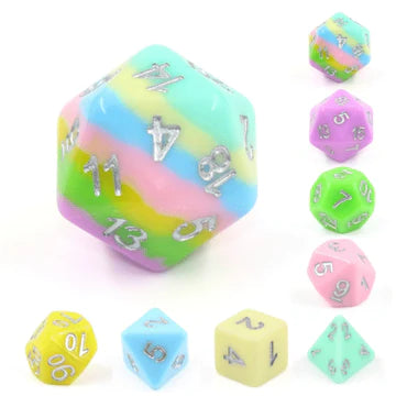 Foam Brain Games - Resin RPG Dice Sets - Multicolor (CONT)